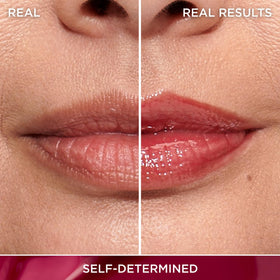 IT Cosmetics Confidence in a Serum Lip Gloss Soft Cool Mauve on lips