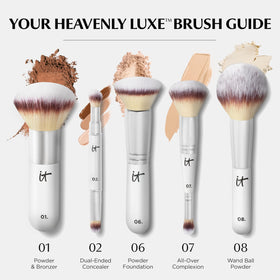 IT Cosmetics Heavenly Luxe Dual Airbrush Concealer Brush #2 brush cleaning process
