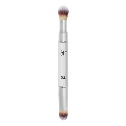 IT Cosmetics Heavenly Luxe Dual Airbrush Concealer Brush #2 front view