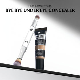 IT Cosmetics Heavenly Luxe Dual Airbrush Concealer Brush #2 side view