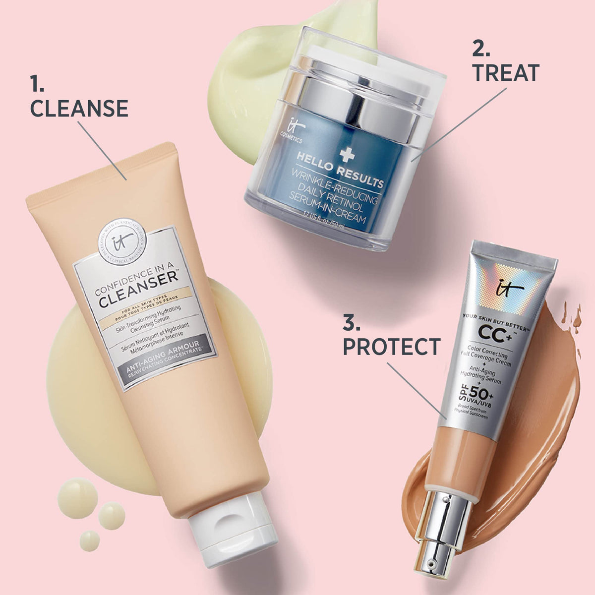 IT Cosmetics Hello Results Retinol Cream with hydrating ingredients