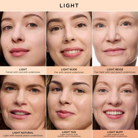 IT Cosmetics Mini Bye Bye Under Eye Concealer Light Natural swatch on skin