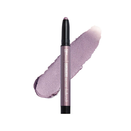 IT Cosmetics Superhero Eyeshadow Stick in Epic Amethyst front view
