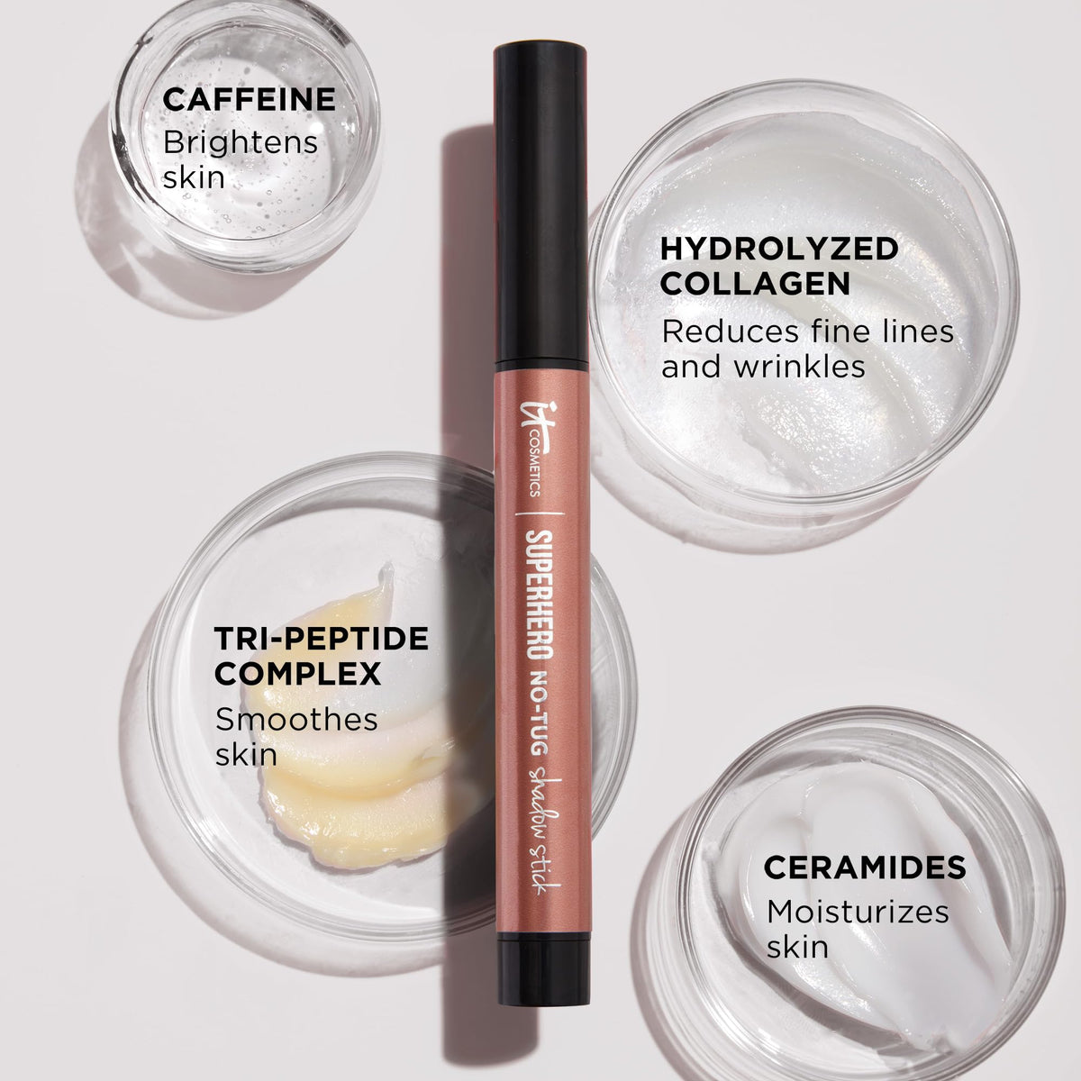 IT Cosmetics Superhero Eyeshadow Stick Mighty Mauve packaging