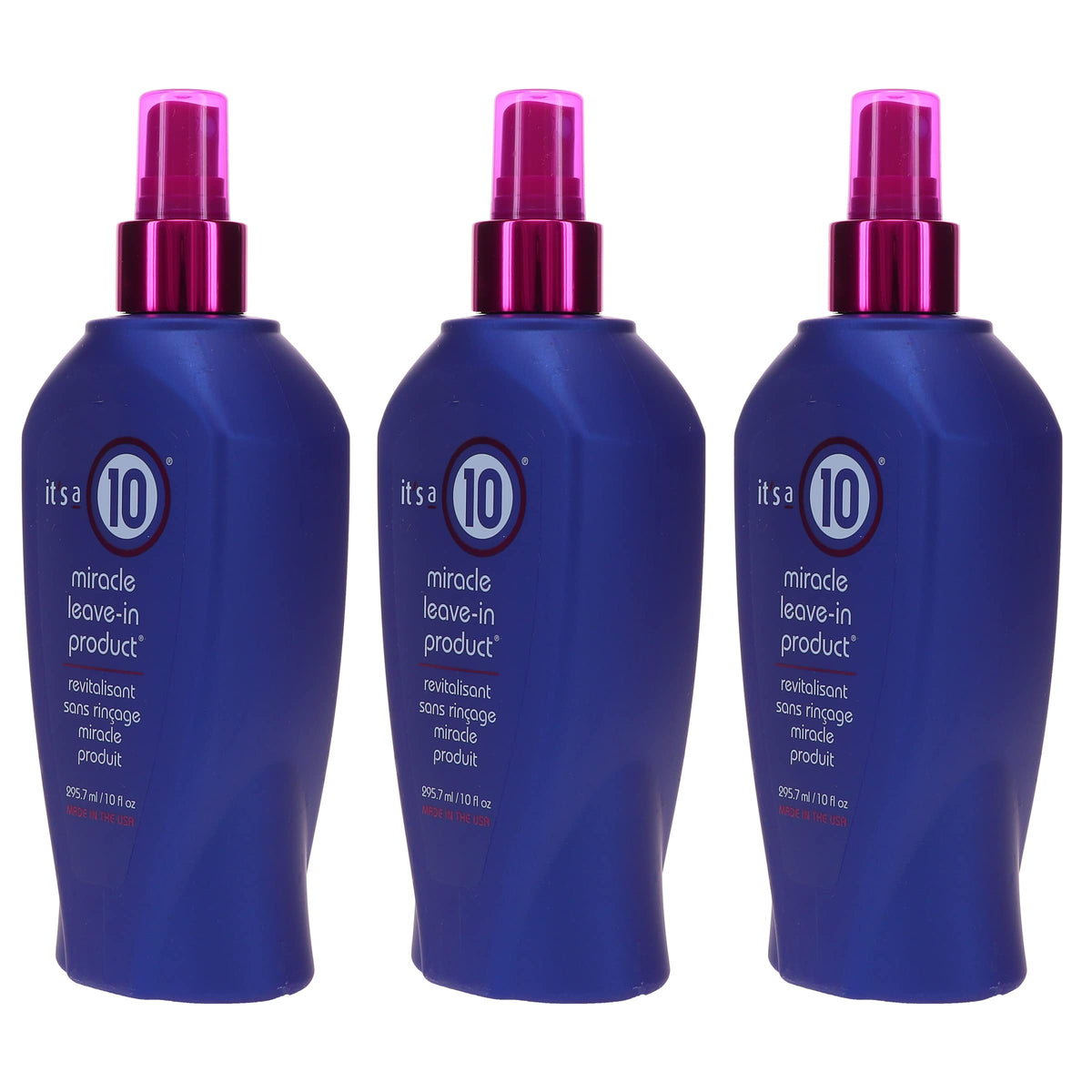 It's a 10 Haircare Miracle Leave-In back view