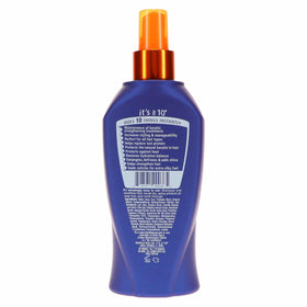 It's a 10 Haircare Miracle Leave-In Conditioner Spray packaging side view