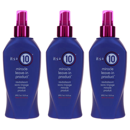 It's a 10 Haircare Miracle Leave-In front view