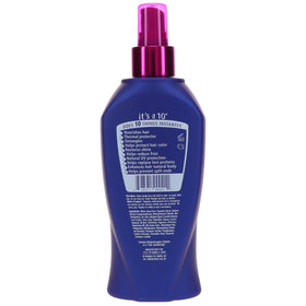 It's a 10 Haircare Miracle Leave-In ingredients list