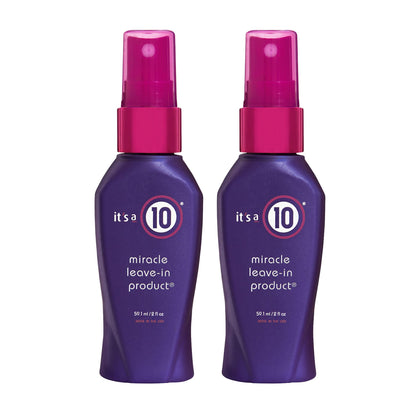 It's a 10 Haircare Miracle Leave-In Product 2 fl. oz. front view