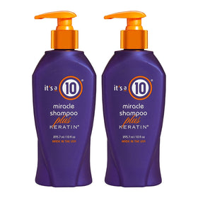 It's a 10 Haircare Miracle Shampoo Plus Keratin 10 fl. oz. front view