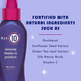 It's a 10 Miracle Leave-In Product 4 Oz ingredients list