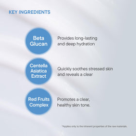 IUNIK Beta-Glucan Daily Moisture Cream ingredients list
