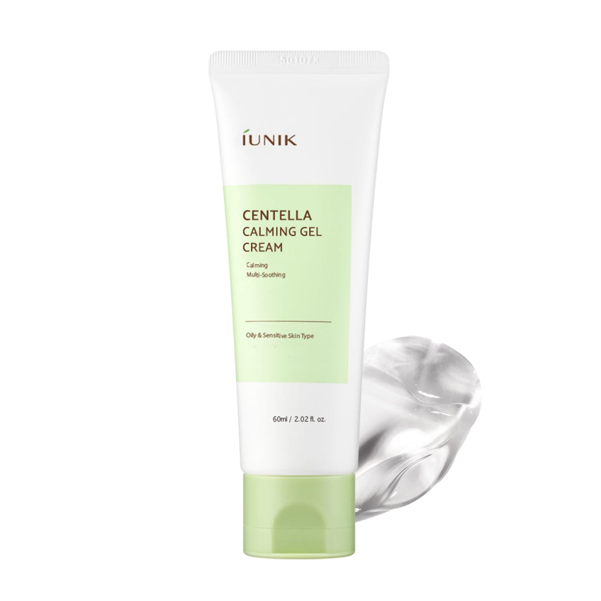 IUNIK Centella Calming Gel Cream front view packaging