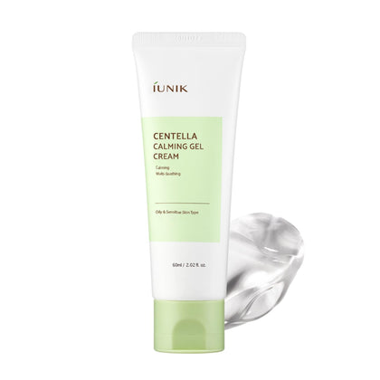 IUNIK Centella Calming Gel Cream front view packaging