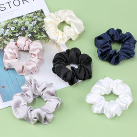 IVARYSS Satin Scrunchies in a colourful arrangement