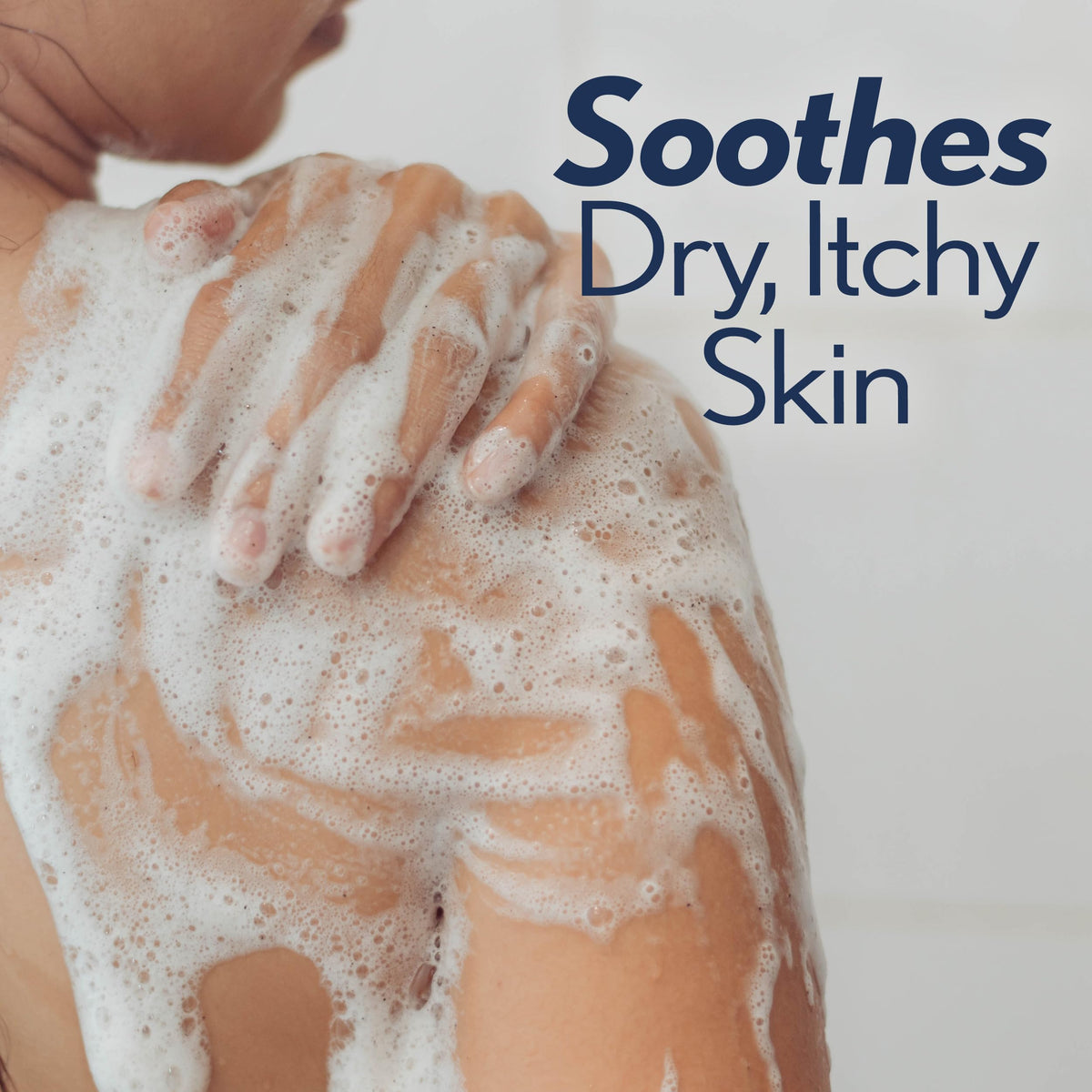 Ivory Body Wash 27 oz side view highlighting oatmilk scent