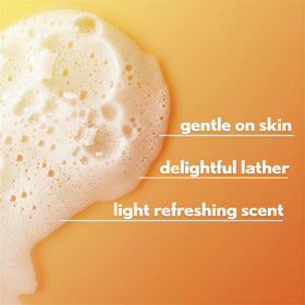Ivory Body Wash 35 oz back view showing ingredient list
