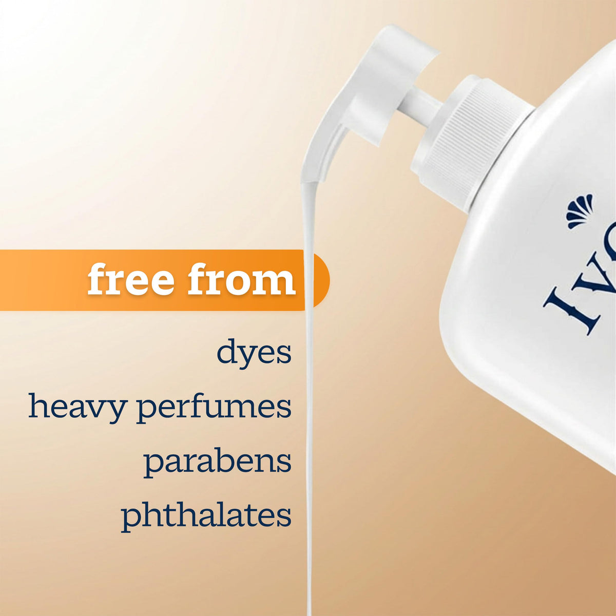 Ivory Body Wash Coconut Scent in a bathroom setting