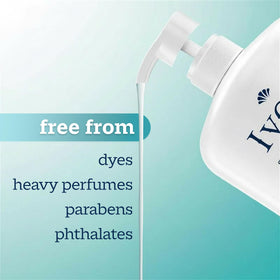 Ivory Sensitive Body Wash in a bathroom setting