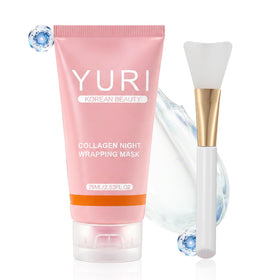 IYUWE Collagen Night Wrapping Mask front view with packaging