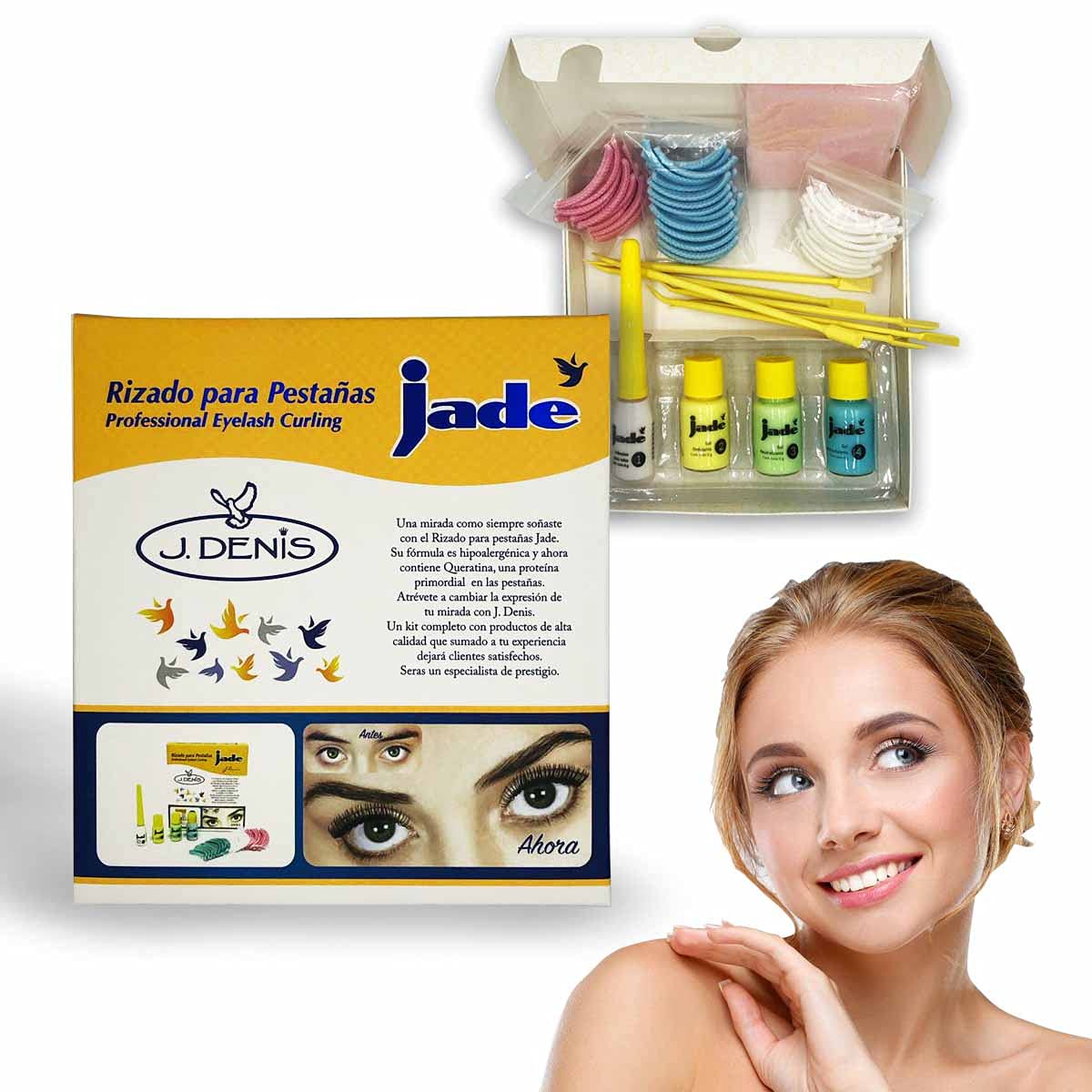 J. Denis Jade Permanent Eyelash Curling Tool front view