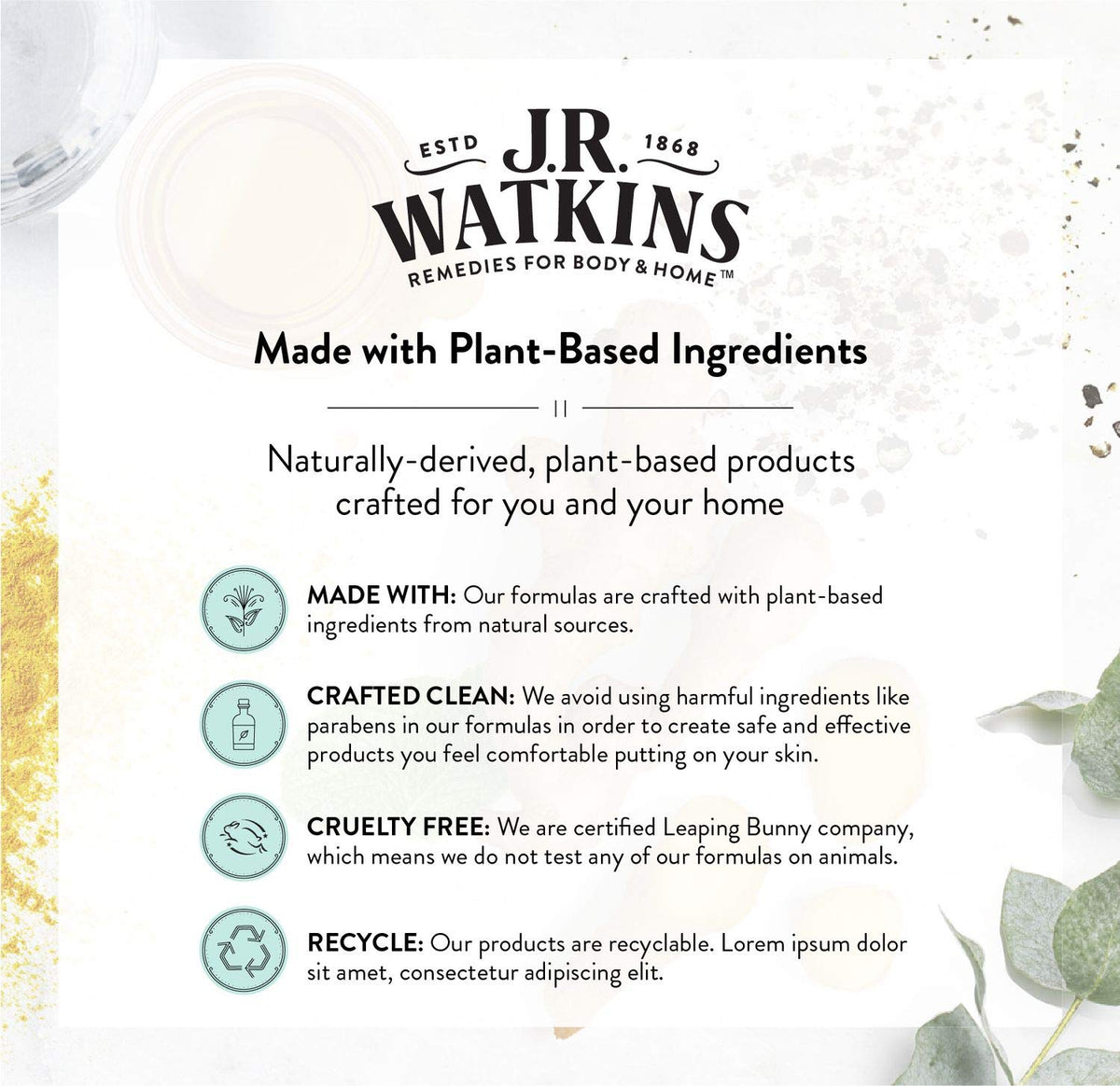 J.R. Watkins Daily Moisturizing Lotion in a bathroom setting