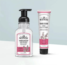 J.R. Watkins Foam Hand Soap Cherry Blossom packaging
