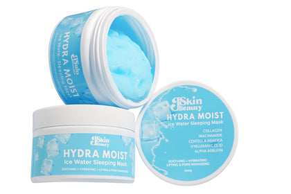 J Skin Beauty HYDRA MOIST Ice Water Sleeping Mask 300g front view