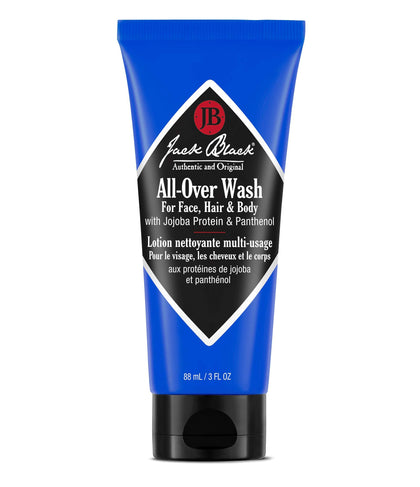 Jack Black All Over Wash 3 Fl Oz front view with Citrus, Mint & Oakmoss scent