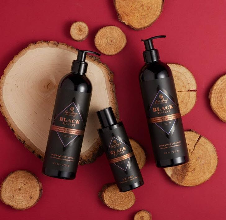 Jack Black Black Reserve Body & Hair Cleanser 3 Fl Oz back view