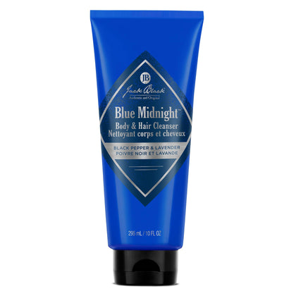 Jack Black Blue Midnight Body & Hair Cleanser 10 Fl Oz front view