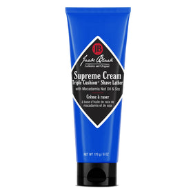 Jack Black Cream Triple Cushion Shaving Cream 6 oz front view