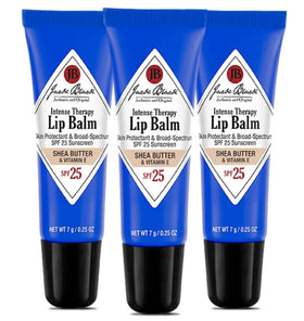 Jack Black Intense Therapy Lip Balm Pack of 3 front view