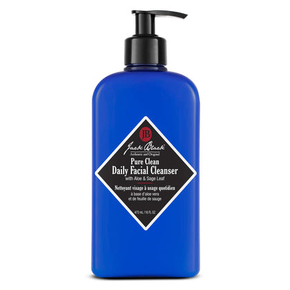 Jack Black Pure Clean Daily Facial Cleanser 16 Fl Oz front view