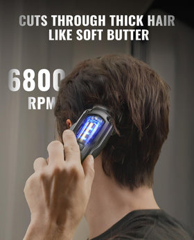 Jack & Rose cordless hair clippers with USB charging cables