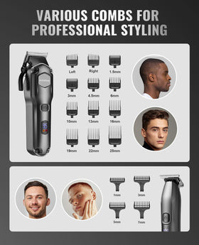 Jack & Rose grooming apron included in the clipper set