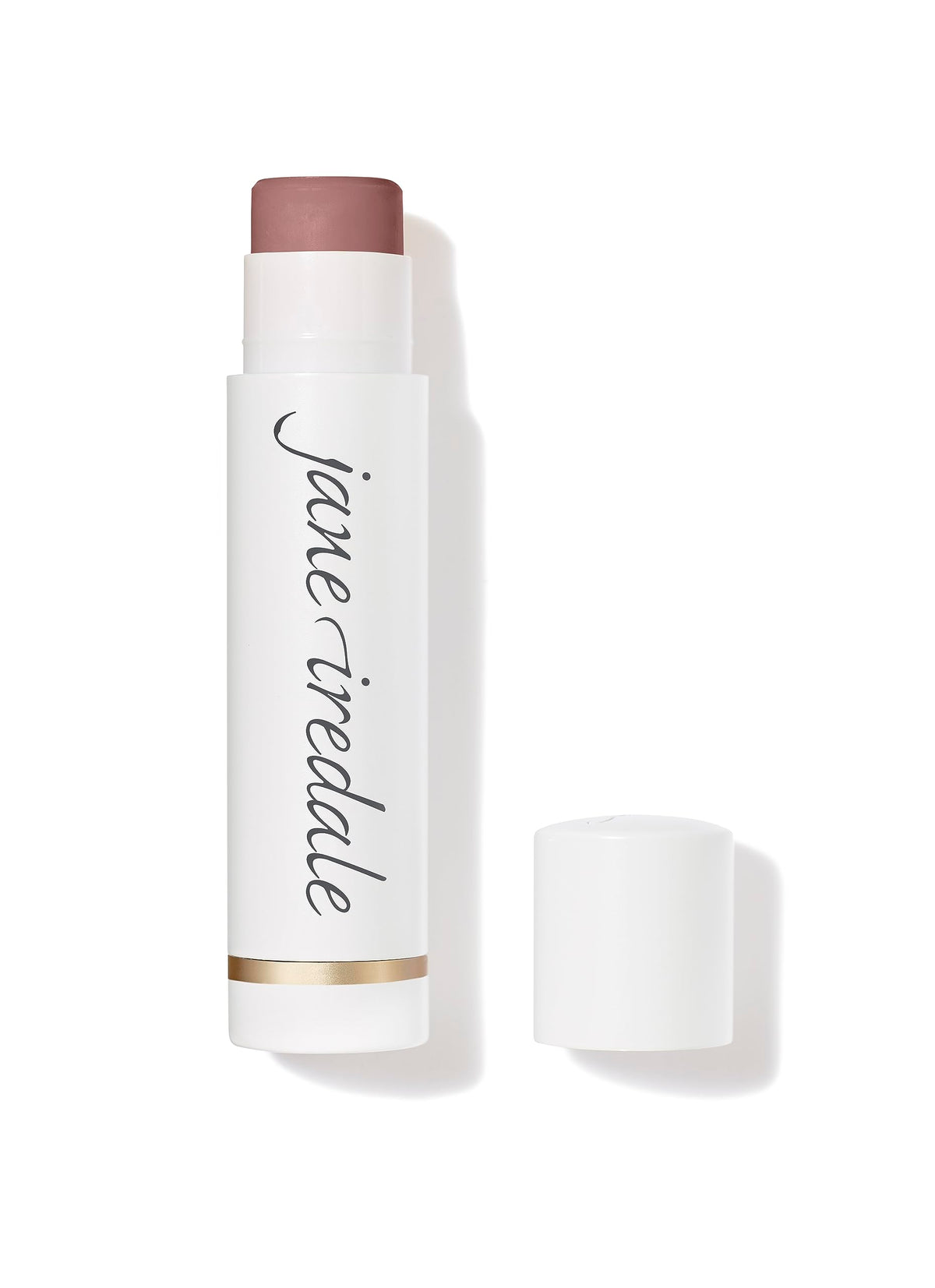 jane iredale LipDrink Lip Balm Buff front view with SPF 15 label