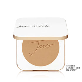 jane iredale PurePressed Base Mineral Foundation Refill Caramel inside compact