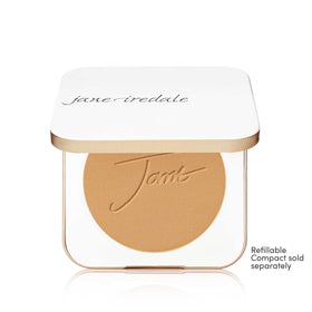 jane iredale PurePressed Base on skin showing matte finish