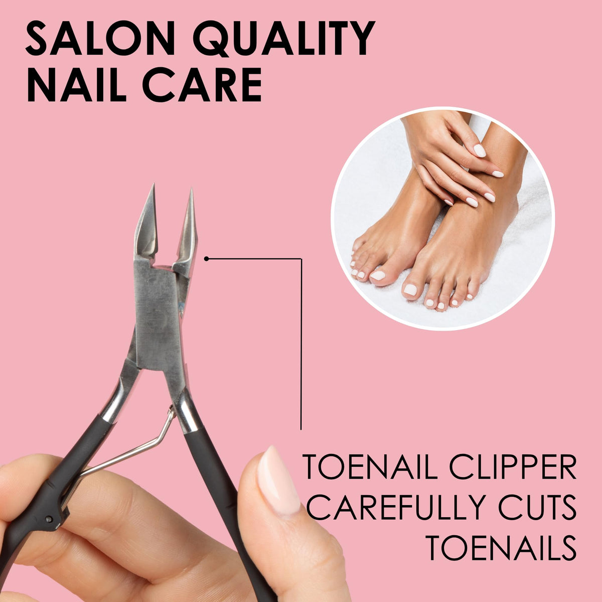 JAPONESQUE cuticle nipper in action