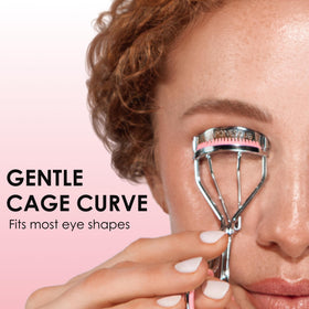 JAPONESQUE Lash Definition Eyelash Curler with replacement pads displayed