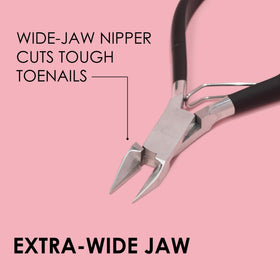 JAPONESQUE Soft Touch Toenail Clipper with soft touch finish