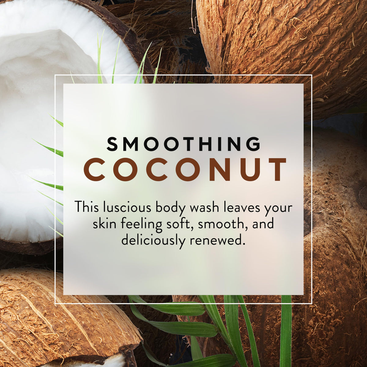 JASON Coconut Smoothing Body Wash texture on hand