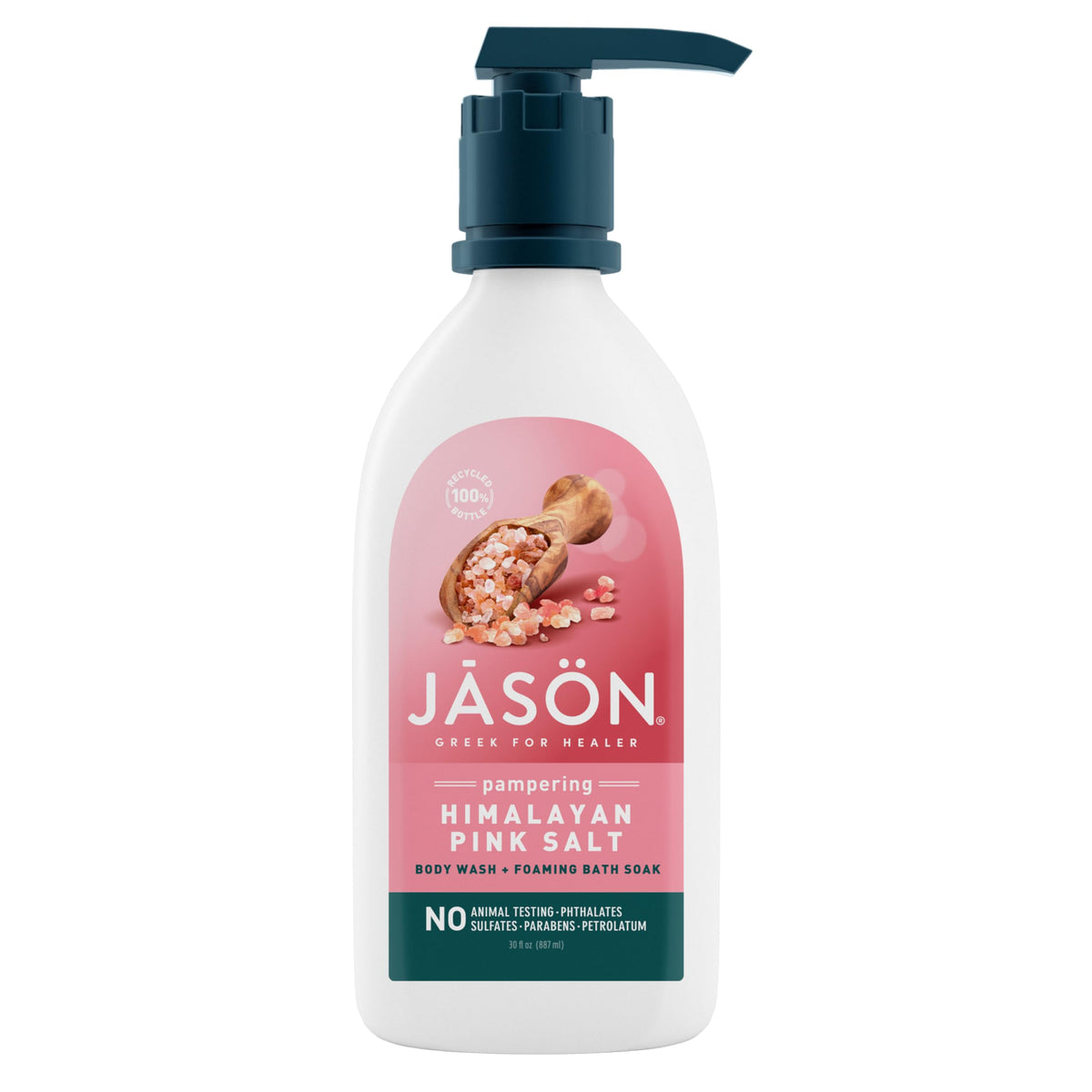 JASON Himalayan Pink Salt Body Wash 30oz front view