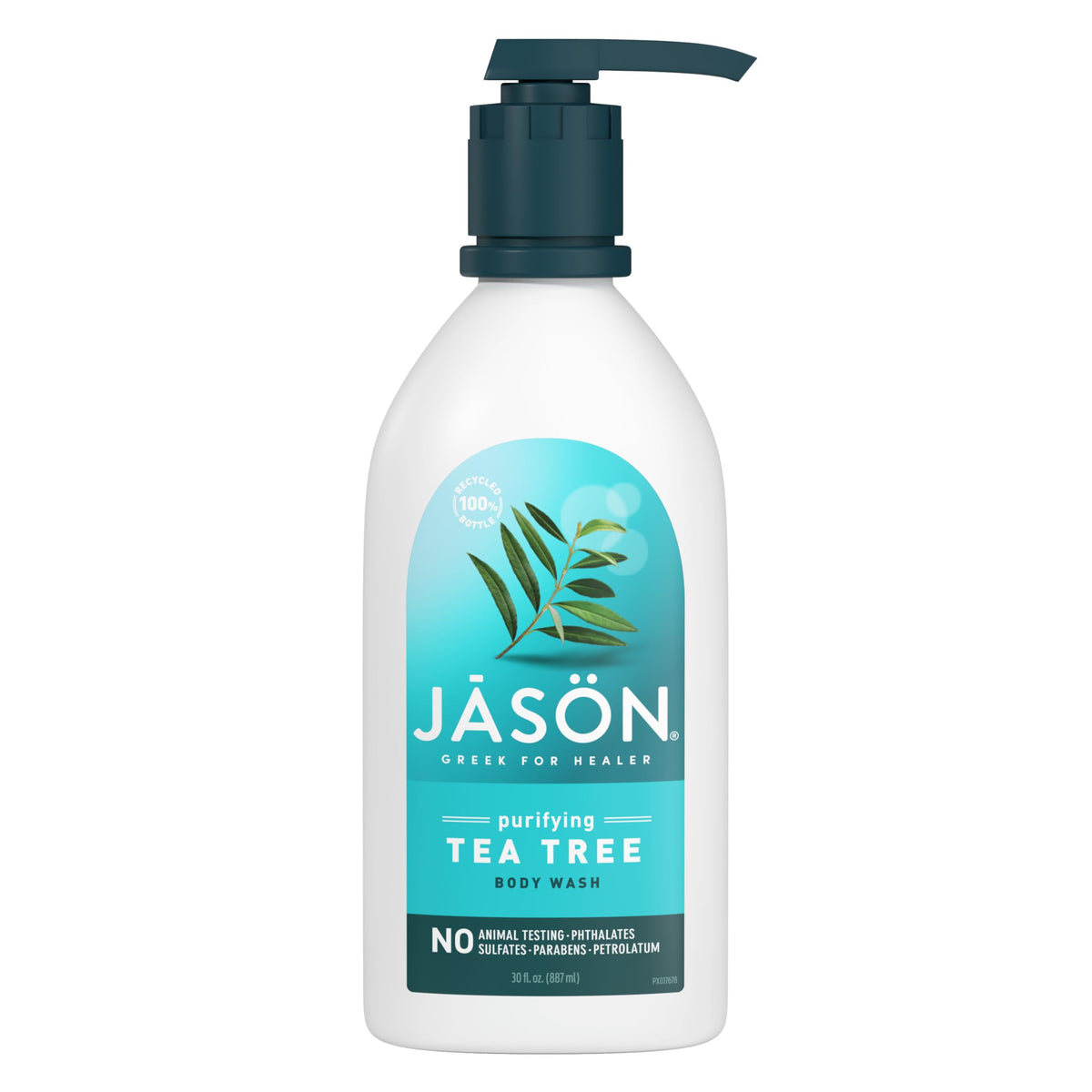 JASON Tea Tree Purifying Body Wash 30oz front view