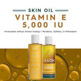 JASON Vitamin E Body Oil bottle with cap