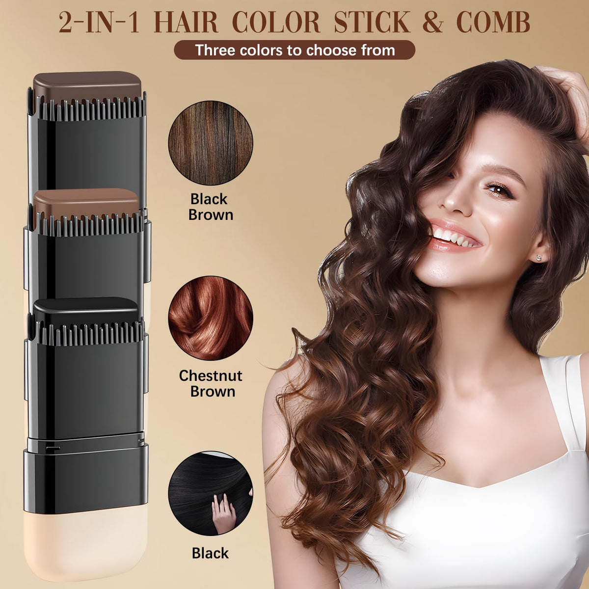 Javpav hair dye stick packaging