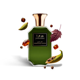 Jawhara Amberwood Nomad Eau de Parfum bottle front view