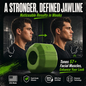 Jawzrsize Pop 'N Go Jaw Exerciser side view