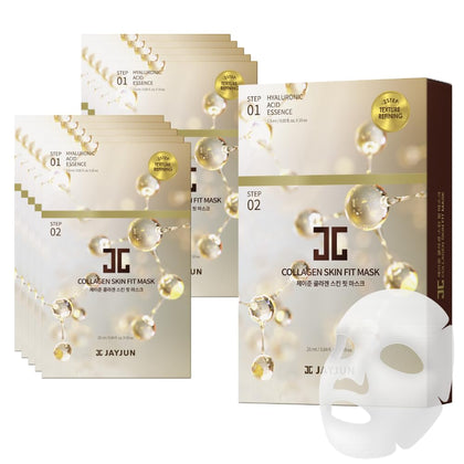 JAYJUN JJ Collagen Skin Fit Mask front view packaging